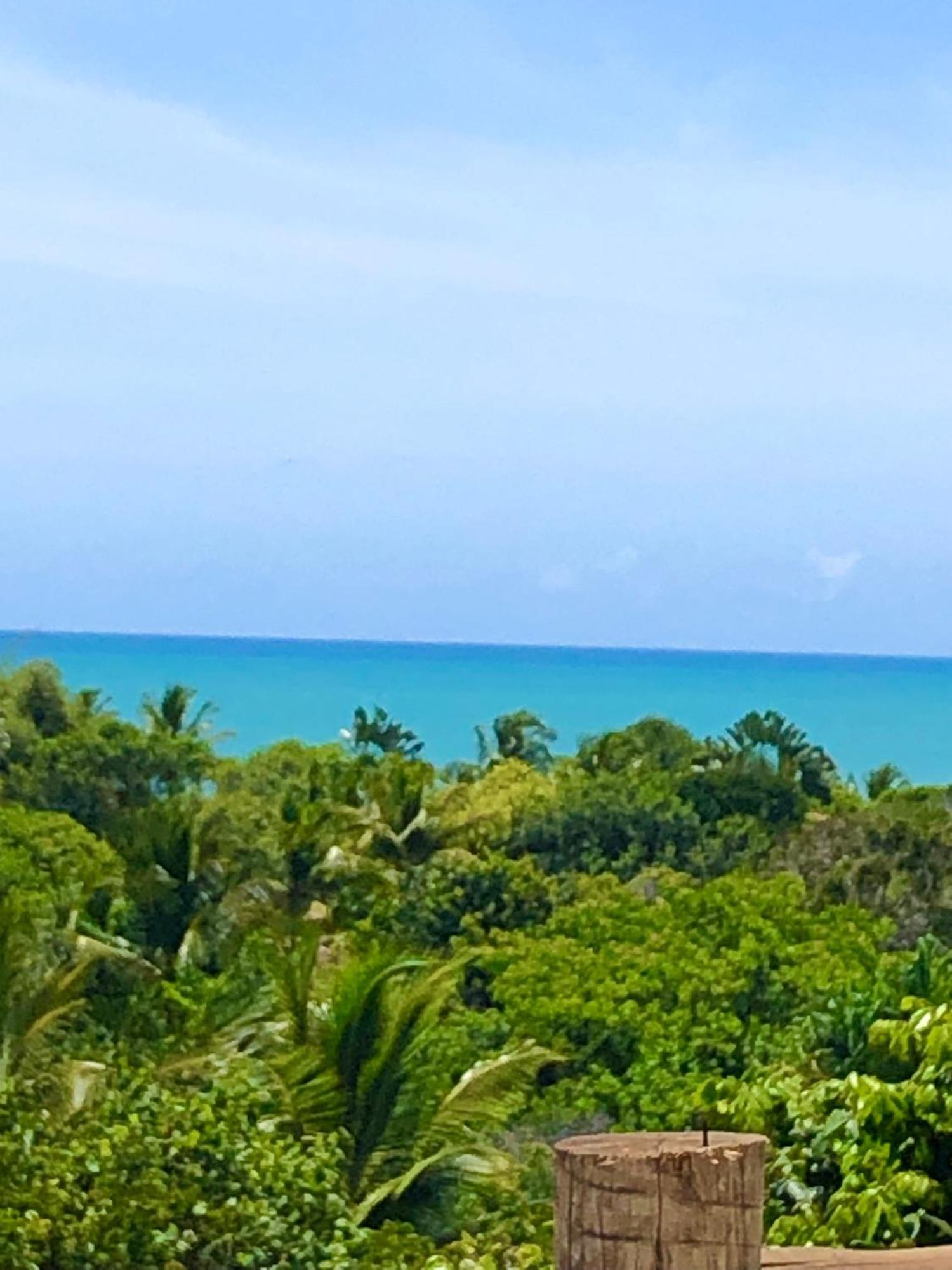 Eliza, Bangalo Vista Mar Em Trancoso Villa Exteriör bild